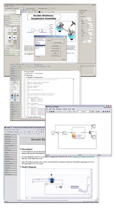 MapleSim Connectivity Toolbox voor verbetering en uitbreiding van Simulink